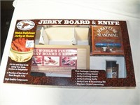 Jerky Board and Knife