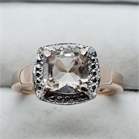 $200. S/Silver Morganite Ring