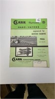 Clark haro-vators Advertisement 1966