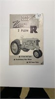 Minneapolis – Moline 2 plow R Advertisement fold