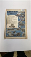 Massey Harris implement prices booklet 1925, fold