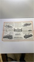McCormick Deering Advertisement fold out