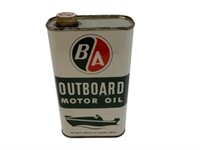 B/A (GREEN/RED) OUTBOARD MOTOR OIL IMP. QT. CAN