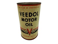 VEEDOL MOTOR OIL IMP. QT. OIL CAN