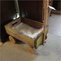 Wood pop crate wagon