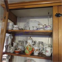 Glassware- All in cabinet on end