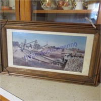 Cedar Rapids Inc framed picture
