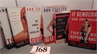 6 ANN COULTER TITLES BOOKS