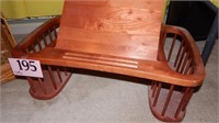 WOODEN BED TRAY / BOOK STAND 25"X 9"