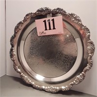 TOWLE SILVER PLATTER 14"