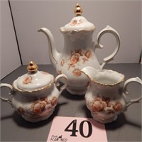 WINTERLING FINEST BAVARIAN TEAPOT WITH CREAM AND