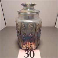 12" IRIDESCENT CANISTER