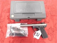 Ruger MK-III, 22 Long Rifle, Semi-Auto, Stainless