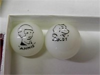 Peltier? Comic Marbles: Annie and Sandy, King