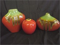 3 Piece Decorative Home Decor Vase Set