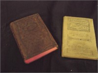 Antique 1898 Bible & Universal Interest Tables Bk