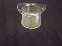 Glass Top Hat Screw Pattern Toothpick Holder