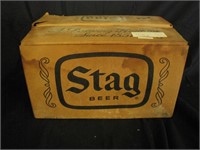 Vintage Stag Beer Box Assorted Bottles