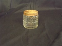 Vintage Frank's Shave Kreem Jar w/ Lid