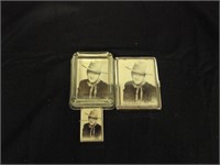 John Wayne Lighter,Ashtray&Cigarette Case NEW