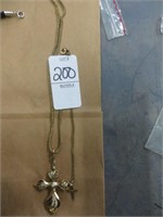 TWO CROSS NECKLACES