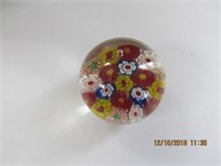 Glass Paperweight-Multi-1.5 x 1.5