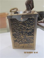 Vtg. Cigarette Metal Pack Holder