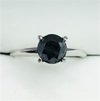 $2100 10K Black Diamond Ring