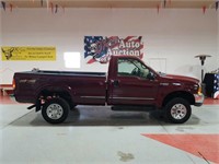 1999 Ford F250 120472 As-Is No Guarantee- Red