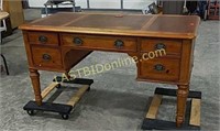 4 Drawer Wooden Desk