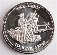 Coin "The Right To Bear Arms" Silver 1 OZ.