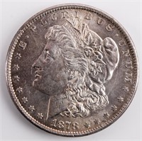 Coin 1878  8TF  Morgan Silver Dollar Unc.
