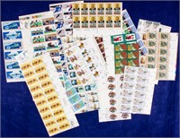 Stamps 25 Large Format Plate Blocks from 6¢ to 35¢