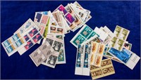 Stamps 54 Commemorative Blocks 1968-1973