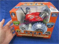 "thunder tumbler" radio controlled car (red)