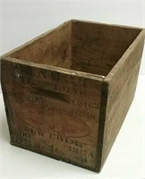 Dominion Ammunition Wooden Crate