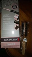 Remington pearl ceramic curling wand and brush