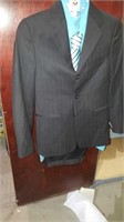 Boys dark pinstripe suit.  Size 12. Reg $140