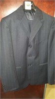 Boys navy pinstripe suit. Size 12. Reg $140