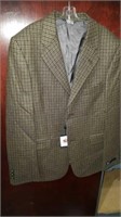 Boys brown wool tweed blazer. Size 12. Reg $90