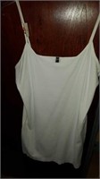 Stretch camisole. White. One size. Reg $25