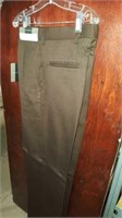 Boys dark brown slacks. Front pleat. Size 10. Reg