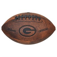 NFL Green Bay Packers Vintage Throwback Football,