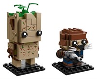 Lego Brick Headz Groot & Rocket 189 Pieces 41626