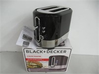 "Used" BLACK+DECKER 2-Slice Extra Wide Slot
