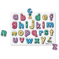 Melissa & Doug Alphabet Peg Puzzle