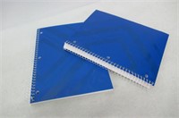 Lot of (2) Hilroy Coiled Notebooks