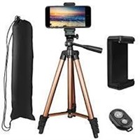 Tripod for Phone, PEYOU [3 in 1] 50" Lightweight