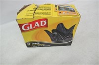 Glad Large Easy Tie Garbage Bags 30 Count