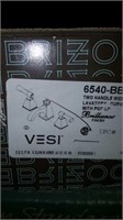 Vesi. 6540-BB 2 handle widesprwd lav curved with